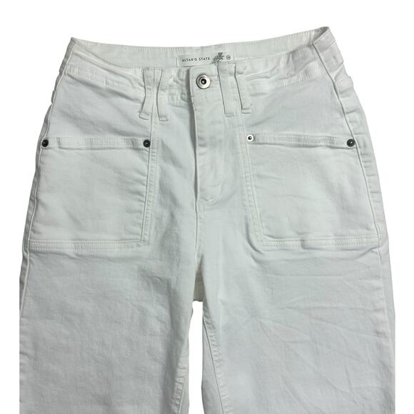 ALTARD STATE White High Rise Wide Leg Denim Jeans 25 - Picture 2 of 5